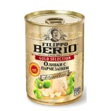 Filippo Berio оливки с пармезаном, 300 гр